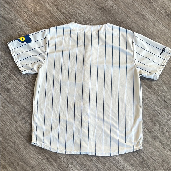 Vintage Chicago Cubs Pinstripe Baseball Jersey Size Large MLB - Picture 6 of 6